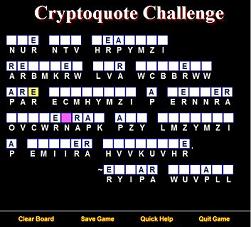 Where can you find ad-free cryptograms to print?