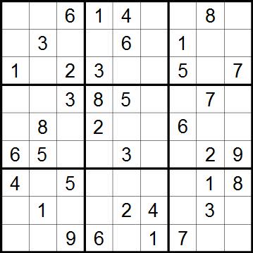 Printable Sudoku puzzles