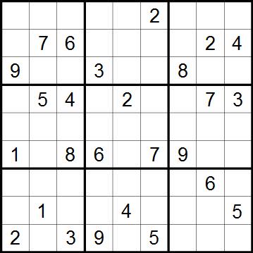 Printable Sudoku puzzles