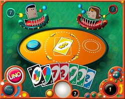 Download Games Online on This Free Uno Online Card Game Is A Colorful  3 Player Version Of The