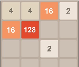 finished 2048 game online