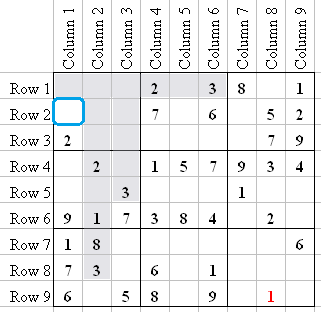 easy sudoku image 9