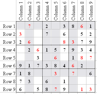 easy sudoku image 17