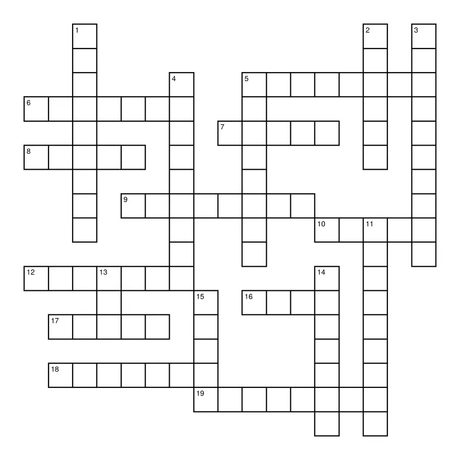 Animal Crossword Puzzle