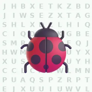 Bugs 1 animal word search puzzle