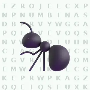 Bugs 2 animal word search puzzle