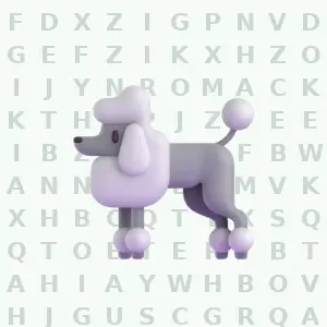 Dog Breeds 2 animal word search puzzle