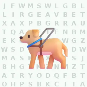 Dog Breeds 3 animal word search puzzle