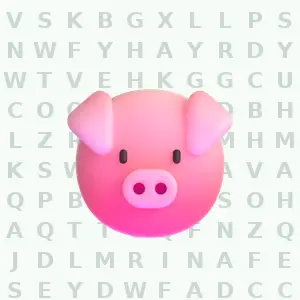Farm 2 animal word search puzzle