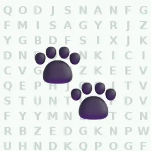 My First Animals animal word search puzzle