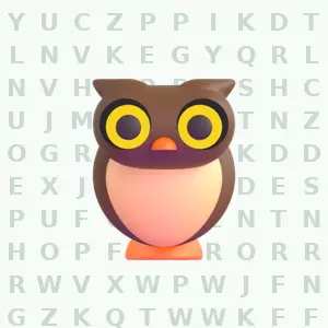 Nocturnal Animals animal word search puzzle