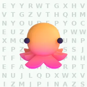 Ocean 3 animal word search puzzle