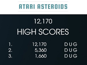 asteroids high scores