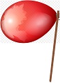 balloon stick peg