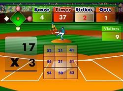 Resultado de imagen de BASEBALL GAME MULTIPLICATION