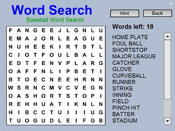 word search puzzles