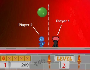 Bubble Game - 2 Player mode