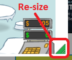 resize