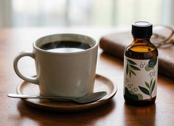 Caffeine and L-theanine for alertness and focus