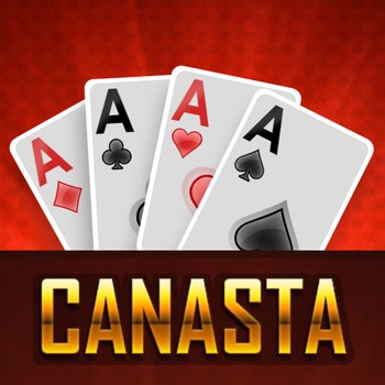 Canasta online card game with four aces