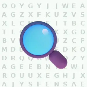 Classic Christmas, Large Print Christmas word search puzzle
