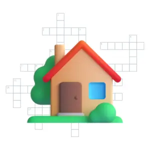 Around the House Crossword printable puzzle