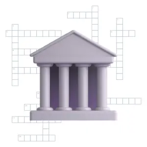Famous Landmarks Crossword printable puzzle