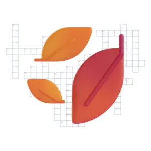 Autumn / Fall Crossword printable puzzle