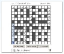 Daily Crossword Puzzle Daily Crossword Puzzle