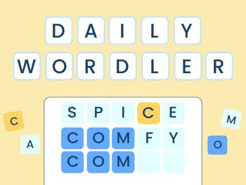 Daily Wordler game - guess the hidden word using color-coded clues