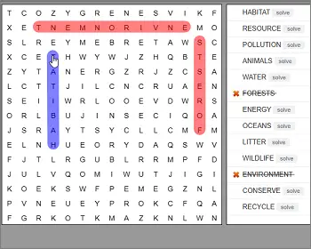 Earth Day Word Search