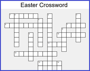 Easter Crossword Puzzle