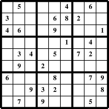 Printable Sudoku puzzles