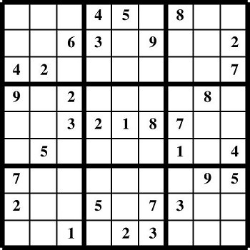 Printable Sudoku puzzles