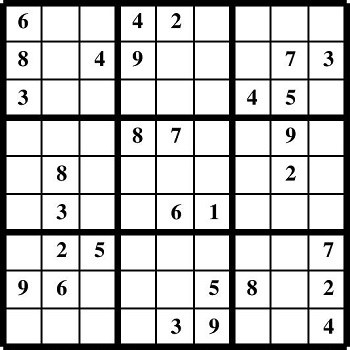 Printable Sudoku puzzles