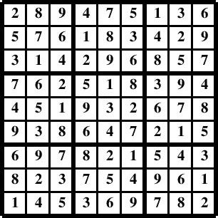 Printable Sudoku puzzles