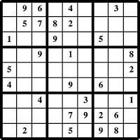 100 Free Printable Sudoku Puzzles