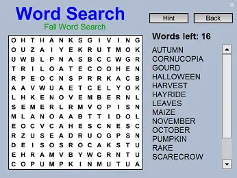 word search to print