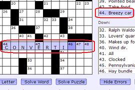 Daily Crossword - Play Online on SilverGames 🕹️