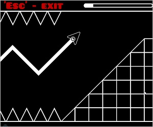 Geometry Arrow game example