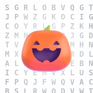 My First Halloween Halloween word search puzzle