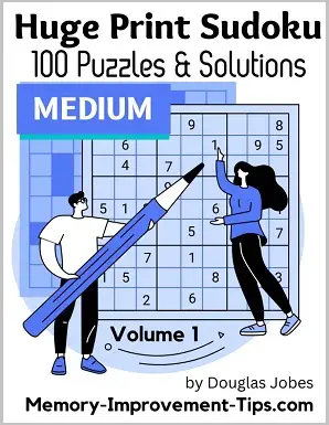 Huge Print Sudoku Puzzle Book