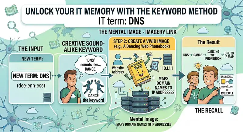 The IT term DNS sounds like dance.