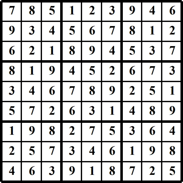 Printable Sudoku puzzles