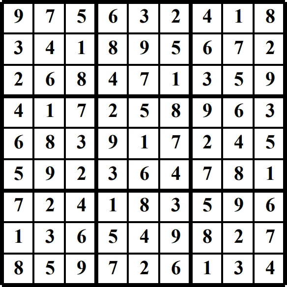 Printable Sudoku puzzles