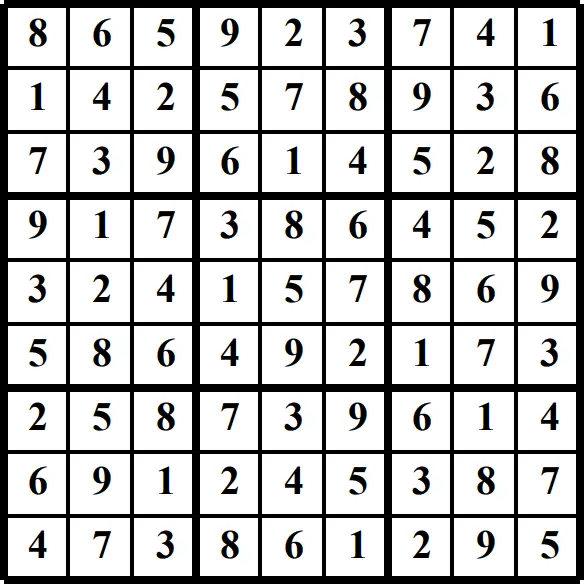 Printable Sudoku puzzles