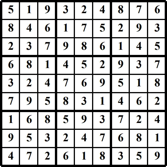 Printable Sudoku puzzles