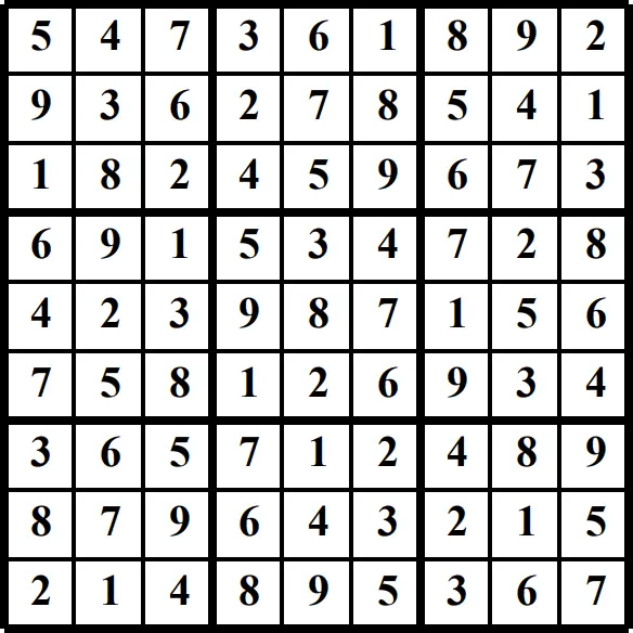 Printable Sudoku puzzles