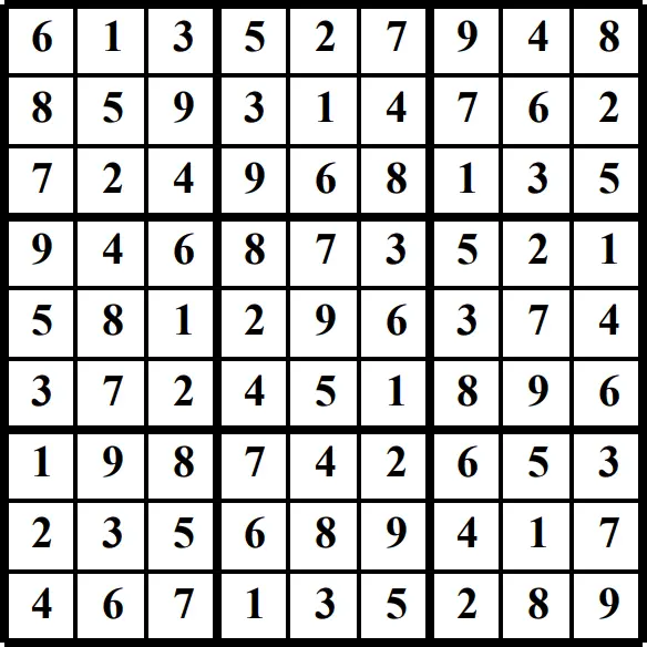 Printable Sudoku puzzles