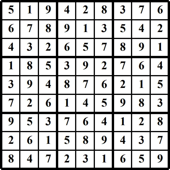 Printable Sudoku puzzles